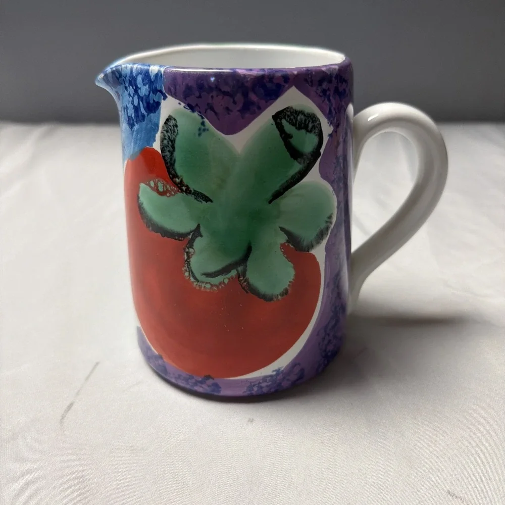Starbucks Coffee Ciao Italya Bellini Ceramic Creamer Tomato 5